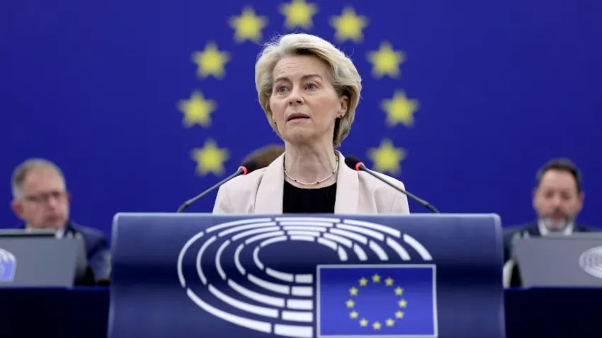 Ursula von der Leyen, presidente de la Comisión Europea. Crédito: EFE.